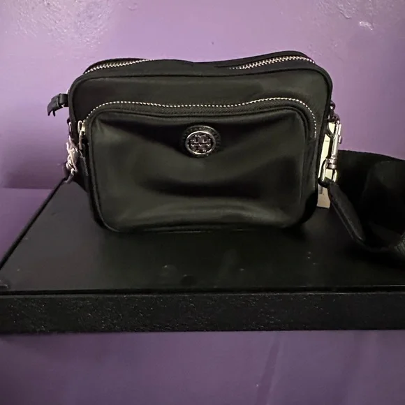 Tory Burch Virginia Mini Nylon Crossbody Bag - Picture 2 of 11